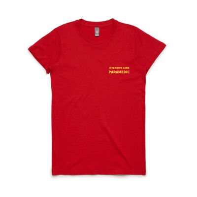 WOMEN'S Intensive Care Paramedic (Front/Back) Thumbnail
